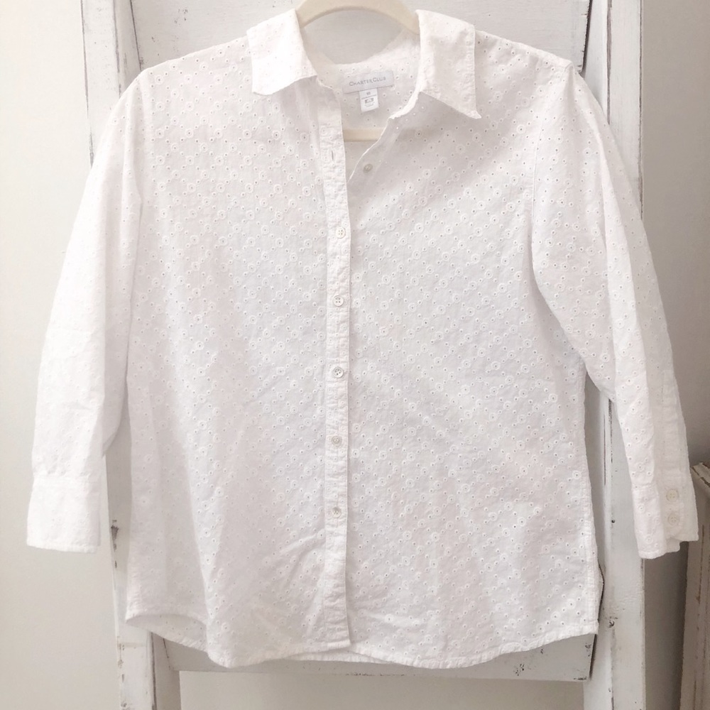 Eyelet Top - Picture 2 of 5